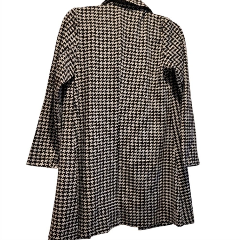 Philosophy Republic Clothing Cardigan Black and White Houndstooth Size Medium - Picture 2 of 6